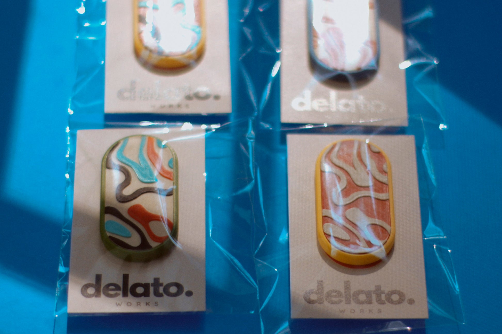 GlidoWave - Customizable Abstract Wave Pattern  Fidget Slider