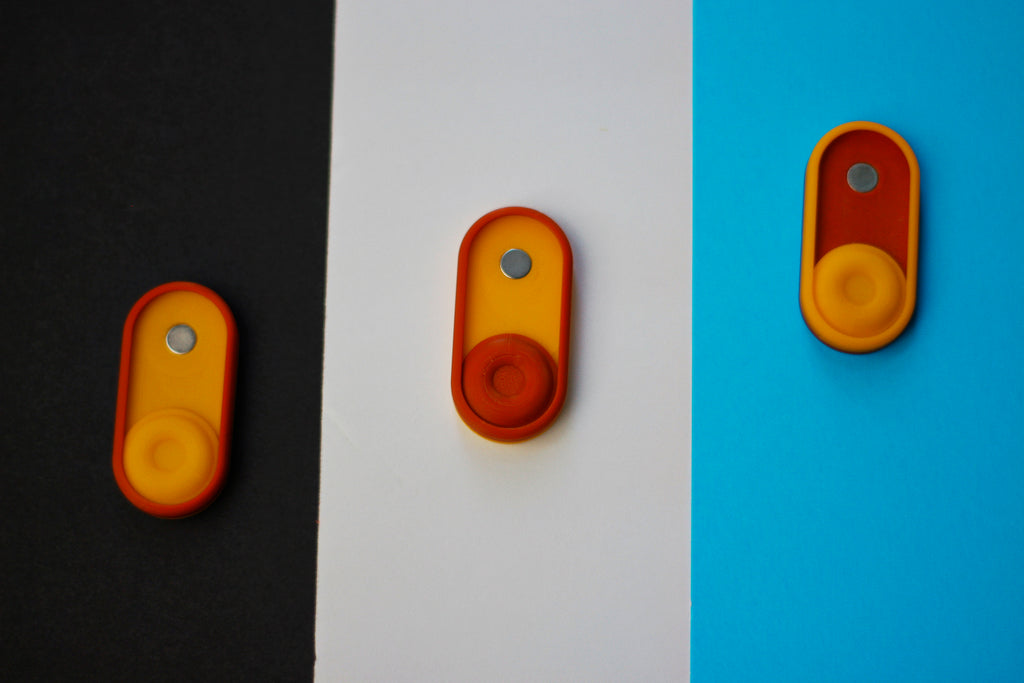 Flik-O-Snap - Magnetic Snap Switch Slider with Custom Colors